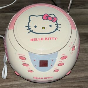 Hello Kitty CD Player with Am/Pm Radio